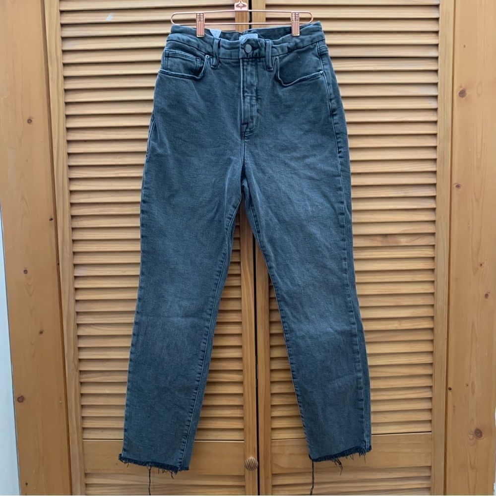 NWT Good American High Rise Straight Jeans size 8/29
